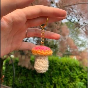 Crocheted Mushrooms